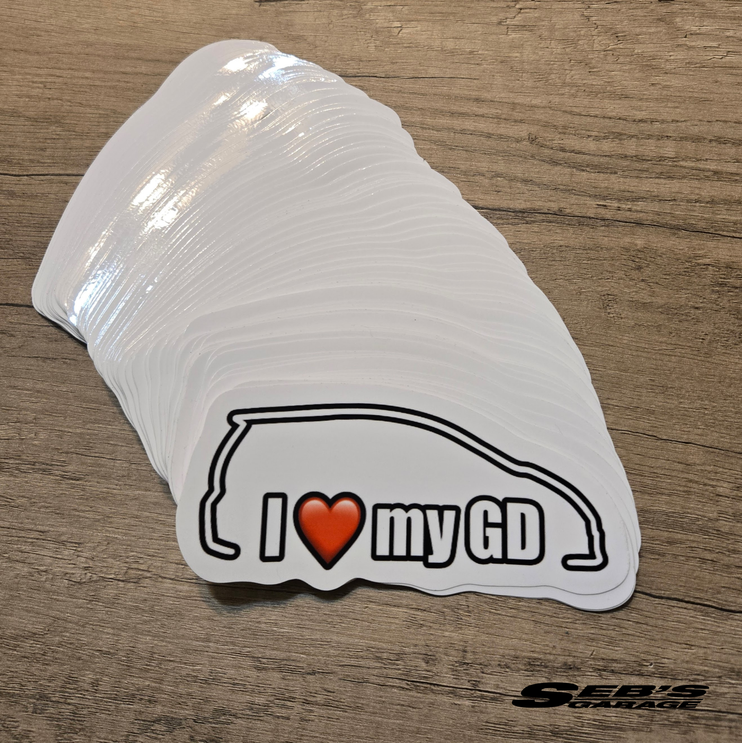 I Heart My Fit Stickers