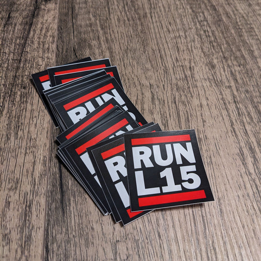 Run L15 Sticker